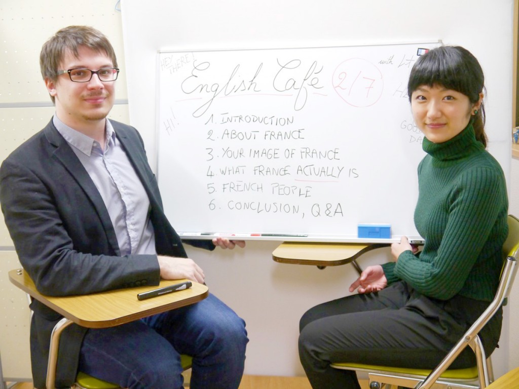 English Cafe in Fukuoka